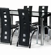 Image result for Square Glass Dining Room Table