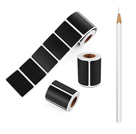 BarrelTree 152 Pieces Waterproof Chalkboard Labels with Pencil Reusable ...