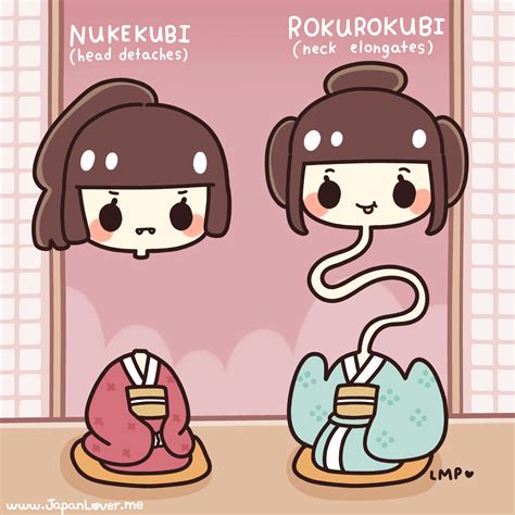 Rokurokubi is a type of Japanese yōkai that has two types: one whose ...