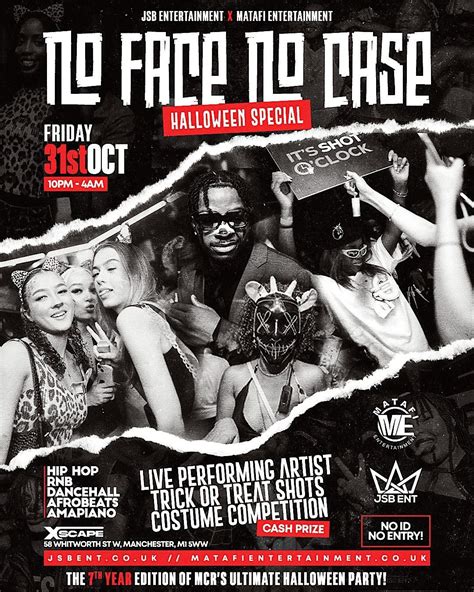 NFNC Halloween Edition - 7th Year Edition - HipHop/RnB/House/Afrobeats ...