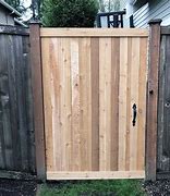 Image result for Install Wood Fence Gate