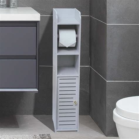 D&Joy Toilet Paper Holder Stand, 4-Tiers Free Standing Toilet Tissue ...