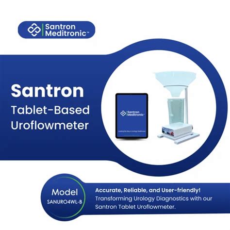 Uroflowmetry System - Santron PC Based Uroflowmeter ( Uroflowmetry ...
