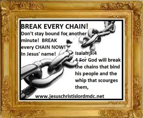Image result for Break Every Chain Scripture