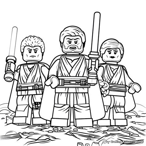 Unleash Your Inner Jedi with Star Wars Coloring Pages