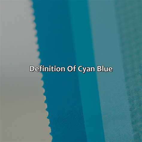 What Color Is Cyan Blue - colorscombo.com