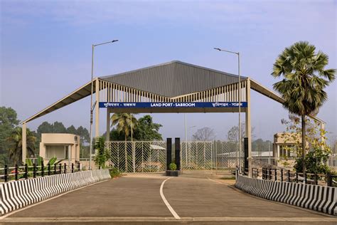 Landport (Integrated Check Post), Sabroom by GPM Architects & Planners ...