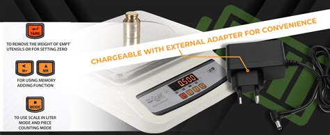iScale i-02 Weight Capacity 30kg x 2g Digital Weighing Machine/Weighing ...