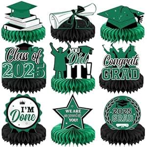 9 Pieces 2023 Graduation Party Table Decorations Class of 2023 Congrats ...