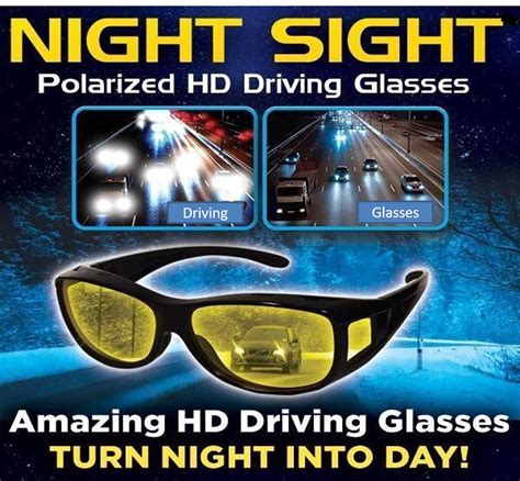 NIGHT VISION ANTI-GLARE DRIVING GLASSES - BUY 1 GET 1 FREE | Night ...
