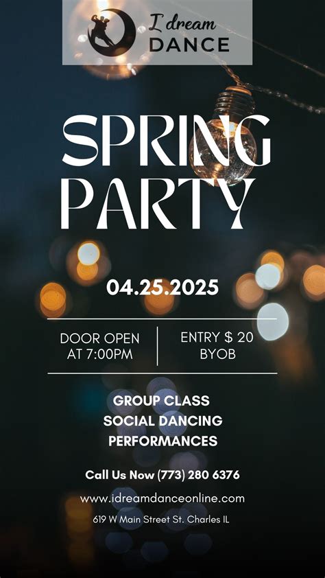 Spring Dance Party at I Dream Dance Studio in St. Charles IL, 619 W ...