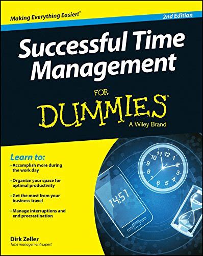 Successful Time Management For Dummies eBook : Zeller, Dirk: Amazon.in ...