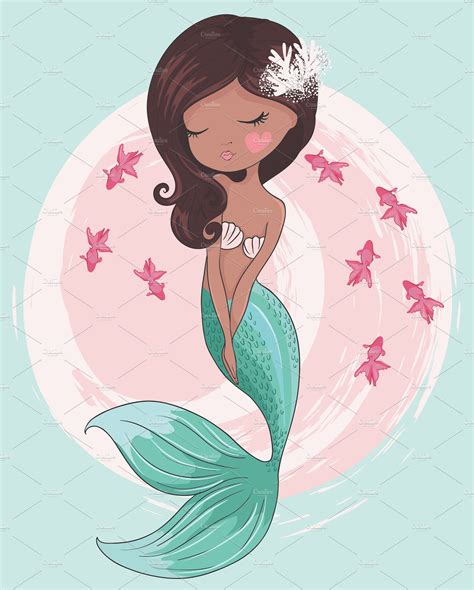 Image result for Vector Mermaid Pattern