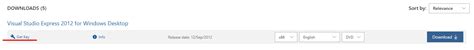 Image result for How to Open Visual Studio 2012 Express