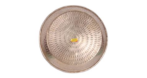 Brass Parat Round Plate Platter Hammered Design Vintage – SHIV SHAKTI ARTS