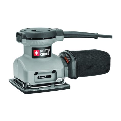 PORTER-CABLE 380 Orbit Finishing Sander, 120 V, 2 A, 4-1/4 x 4-1/2 in ...