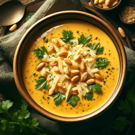 Herbstliche Käsesuppe mit Beemster und Kürbis - Beemsterkaas Deutschland