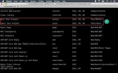 Framework NUnit Con C 的图像结果