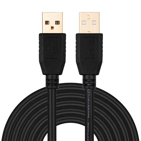 Amazon.com: Tan QY USB A to A Male Cable 30Ft, USB to USB Cable USB ...