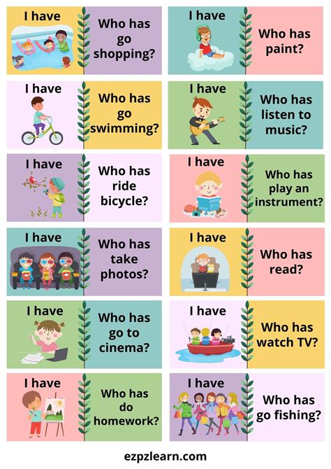 Free Time Activities 的图像结果