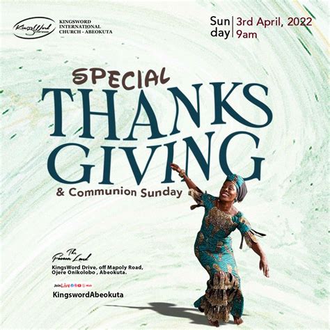 Thanks giving poster