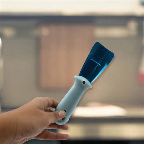 5904 ice Remover Scoop, Non Slip Ergonomic Design Compact Size Freezer ...