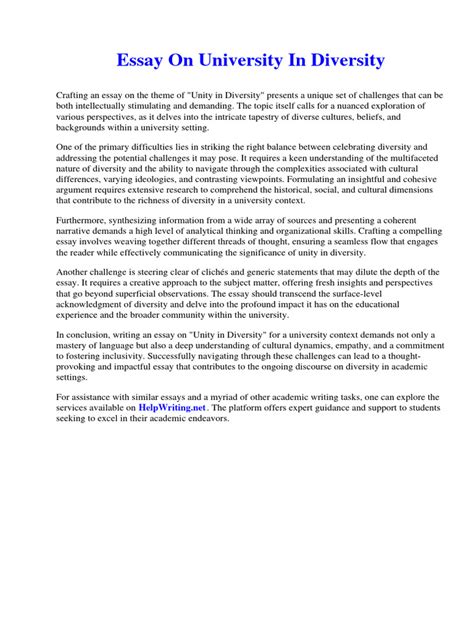 Diversity Essay Examples 的图像结果