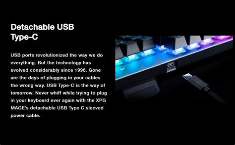 Amazon.in: Buy XPG MAGE RGB Wired Mechanical Gaming Keyboard with RGB ...