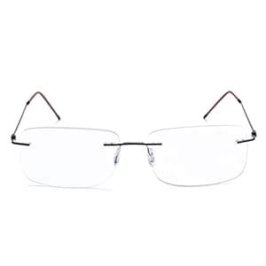 Buy Rimless Progressive Multifocus Reading Glasses Blue Light Blocking ...