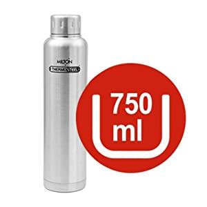 Milton Elfin Thermosteel 750 ml Water Bottle, 24 Hr Hot and Cold I Leak ...