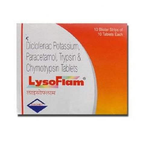 Lysoflam Tablet - Medical Help Desk