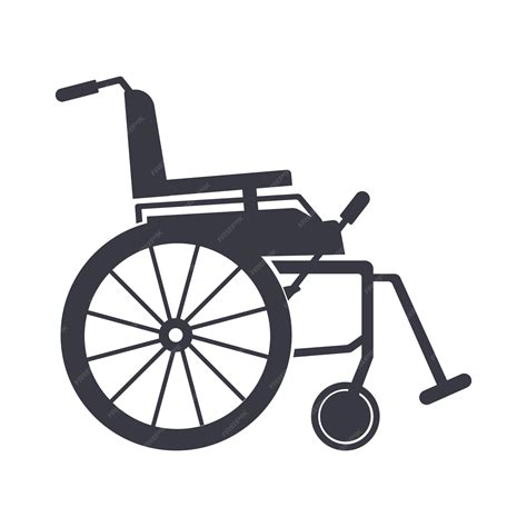 Wheelchair Clipart Black And White