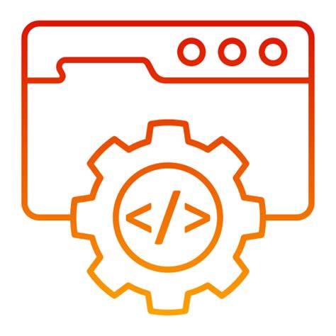 Web programming Generic Gradient icon | Freepik