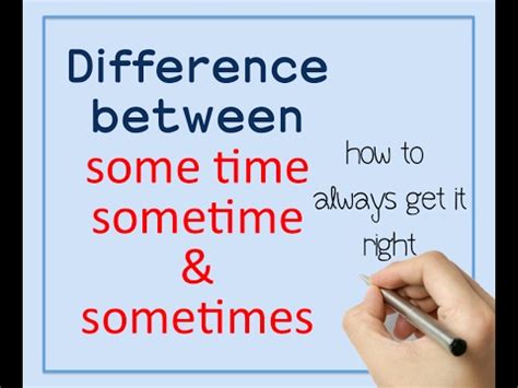 SOMETIME, SOMETIMES, SOME TIME, Apasih Perbedaannya? | World English