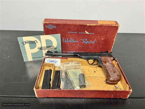 MANURHIN WALTHER "SPORT" RARE .22 LR