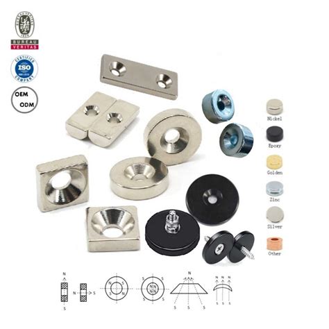 NdFeB Neodymium Rare Earth Permanent Material Door Hardware Magnet ...
