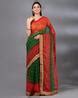 Buy Green Sarees for Women by MAHALASA Online | Ajio.com