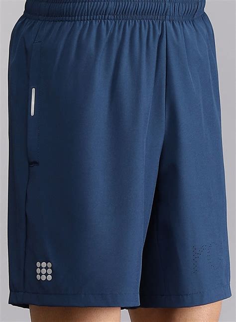 Buy Rock-it Men Teal Blue Solid Short Online in India - Rock.it