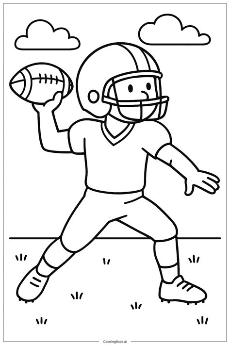 26 American Football Coloring Pages (Free PDF & PNG Printables)