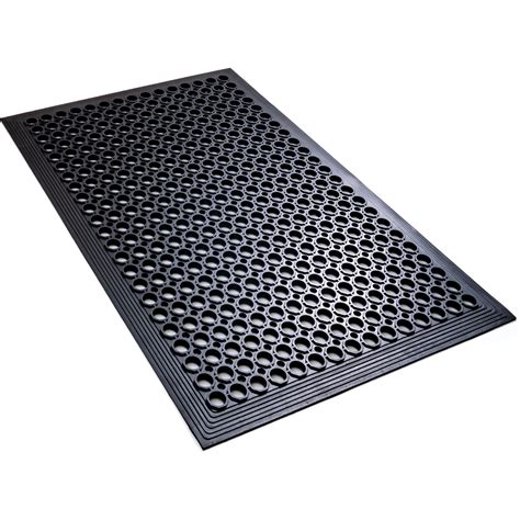 Anti Fatigue Rubber Floor Mats Restaurant Kitchen Drainage Mat Door ...