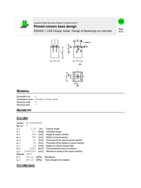 Image result for Column Base Plate Bolt Adjustable