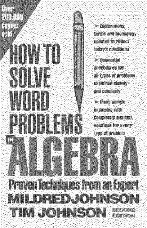 Image result for Solve Algebra Word Problem