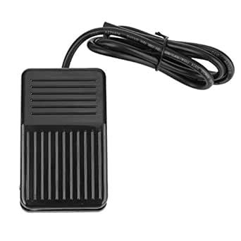 Foot Switch, 250V AC 10A Momentary Foot Pedal Controller Foot Operated ...