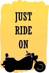 Athah Poster Just Ride on - Laminated Photographic Paper Paper Print ...