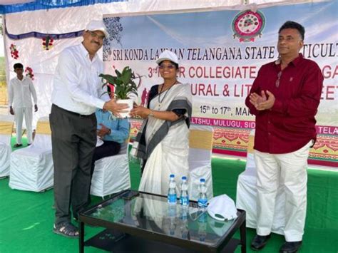 SKLTSHU VC Dr Neeraja: "Sportsmanship important for students" | Excel ...