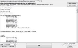 Why My Game Crash in Minecraft Java 2021 的图像结果