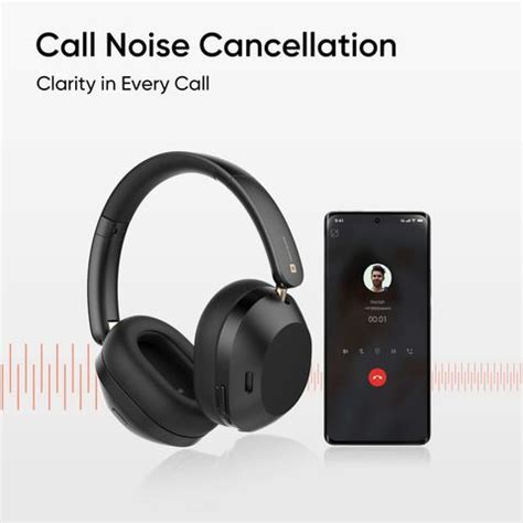 Buy realme TechLife Studio H1 Bluetooth Headphone with Mic (Active ...