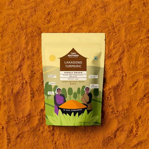 Buy Lakadong Turmeric Powder Online 150g | Two Brothers India