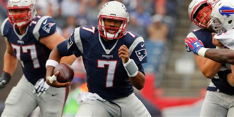 Jacoby Brissett Praises Jerod Mayo: 'He Brings a Lot of Good Energy'