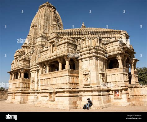 Meera Jain Temple, Chittorgarh (Fort), Chittor, Rajasthan, India, Asia ...